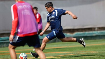   La selección chilena continúa su preparación para la gira en Norteamérica 