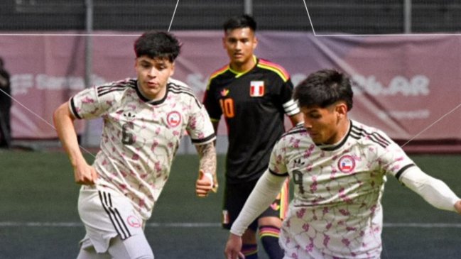 La Roja Sub 20 sufrió sorpresiva caída ante Perú y se enredó en los Juegos Sudamericanos