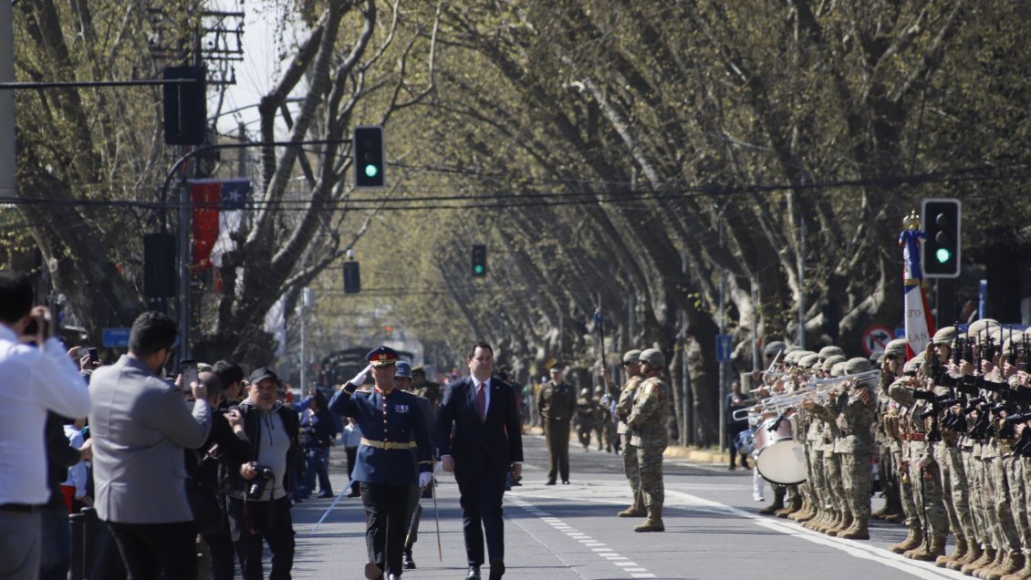 Chillán Viejo celebró por tercer año consecutivo la Parada Militar