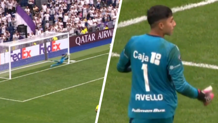   [VIDEO] Fabiano Avello se lució con un penal atajado a Real Madrid en el 