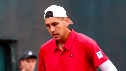 Tabilo sufrió dura remontada en el inicio de la serie entre Chile y España