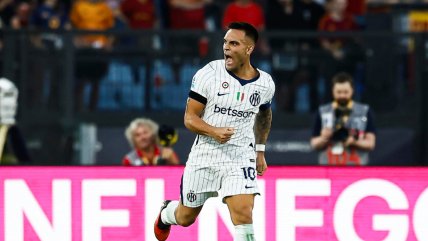   Lautaro Martínez salvó a Inter de Milán con doblete en empate ante Roma 
