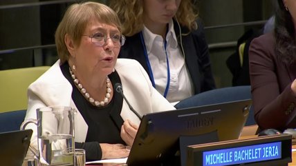 Expresidenta Bachelet bajó su candidatura a la Secretaría General de la ONU