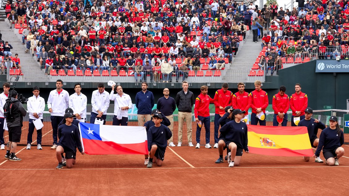 ¿Cuándo y dónde ver la segunda jornada de la serie entre Chile y España en Copa Davis?