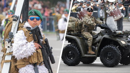  Mulas, cuatrimotos y extraños uniformes: las curiosidades de la Parada Militar 2026  