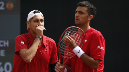   El duro traspié de Tabilo y Barrios que selló la derrota de Chile ante España en Copa Davis 