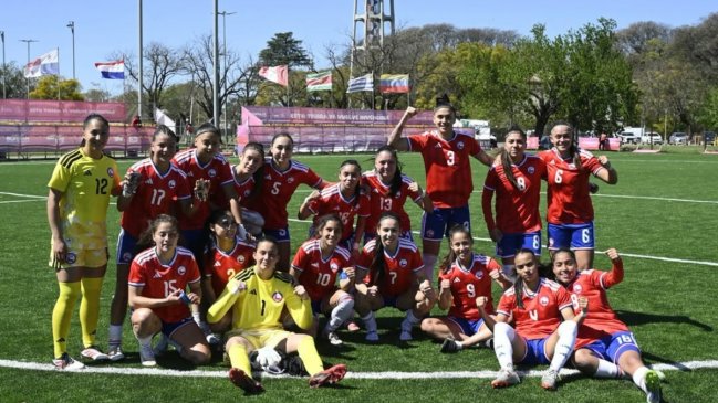 La Roja sub 20 femenina cerró con campaña perfecta la fase grupal e irá por el oro