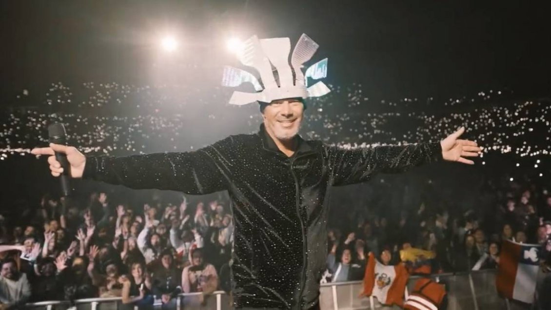 Jamiroquai compartió registro de su paso por Chile: 