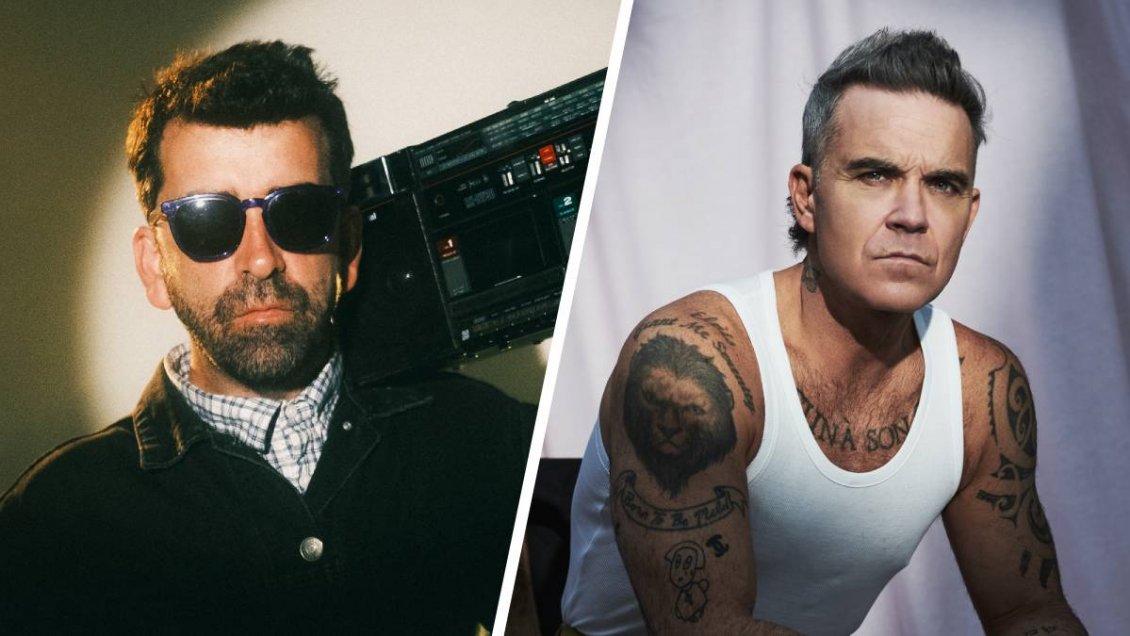 Pedropiedra se sumó al show de Robbie Williams en Chile