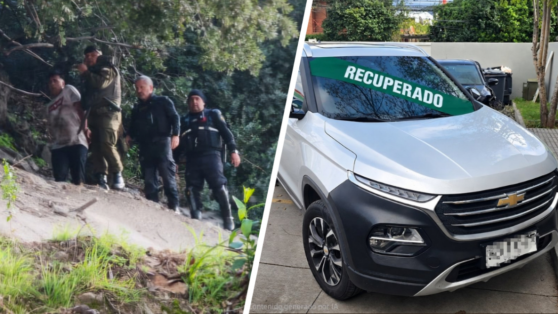 En plena fiscalización, conductor huyó por el río Mapocho y pidió ayuda a familiares