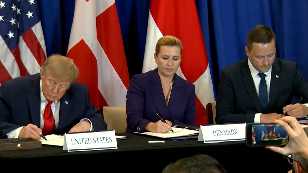 Estados Unidos Dinamarca y Groenlandia firman acuerdo de seguridad permanente en el Ártico
