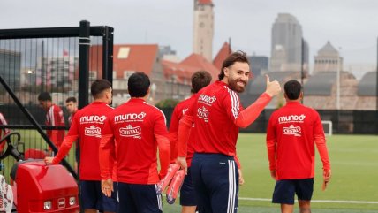 El plantel de la Roja cumplió con su primer entrenamiento en su gira por Norteamérica
