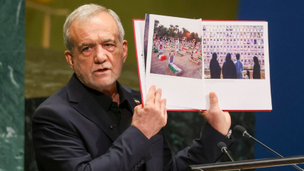 Ante la ONU, el presidente iraní llamó 