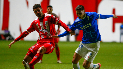   La UC dejó escapar el triunfo e igualó con La Calera en la ida de octavos de Copa Chile 