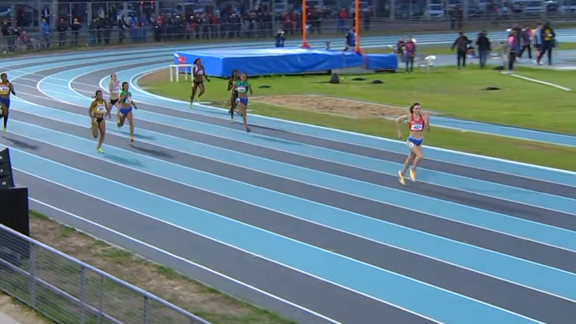 [VIDEO] La gran final que ganó con holgura Martina Weil en los 400 metros de los Juegos Odesur