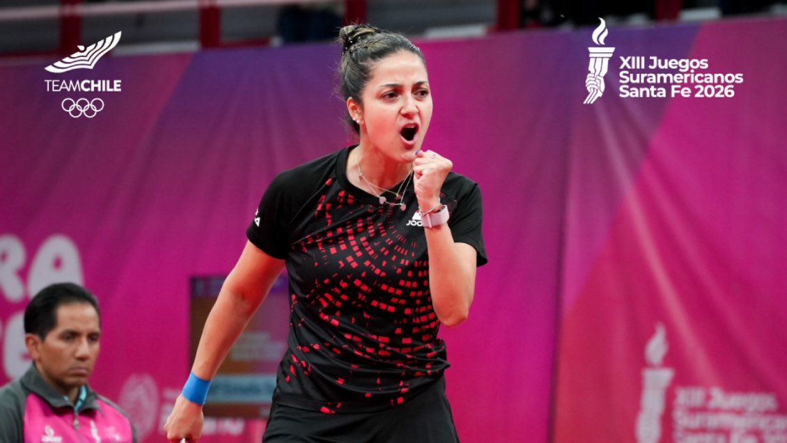 Daniela Ortega ganó la final del tenis de mesa y logró su segundo oro en los Juegos Sudamericanos