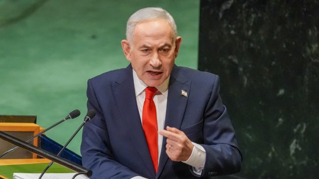 En la ONU, Netanyahu justificó bombardeos en Irán y minimizó violencia colona en Cisjodania