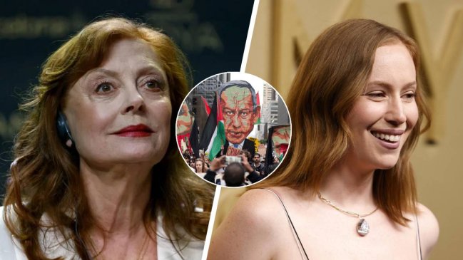 Susan Sarandon y Hannah Einbinder detenidas en protesta contra Netanyahu