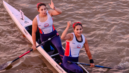  María José Mailliard y Paula Gómez ganaron oro en el canotaje de los Sudamericanos 