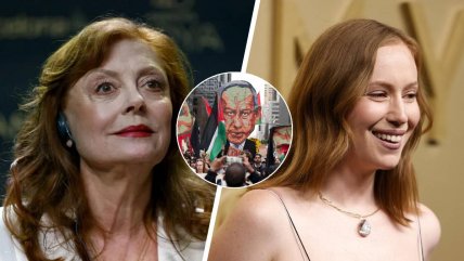   Susan Sarandon y Hannah Einbinder detenidas en protesta contra Netanyahu 