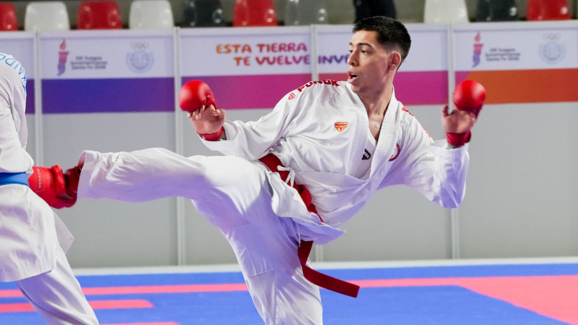 Tomás Freire sumó el segundo oro de Chile en el karate de los Juegos Sudamericanos