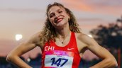 Martina Weil tras su oro en los Sudamericanos: 