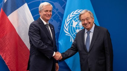 Kast conversó sobre crimen organizado y cambio climático con Guterres, informó Presidencia