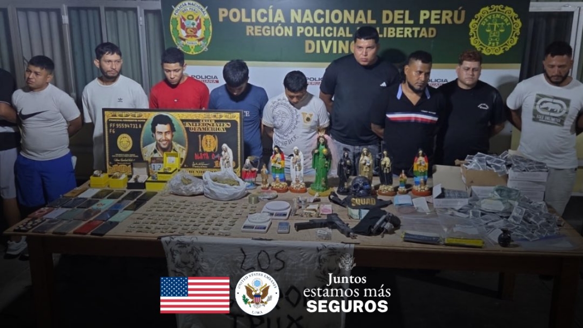 "Esto es el Escudo de las Américas": EE.UU. destacó operativo conjunto del FBI y la Policía peruana