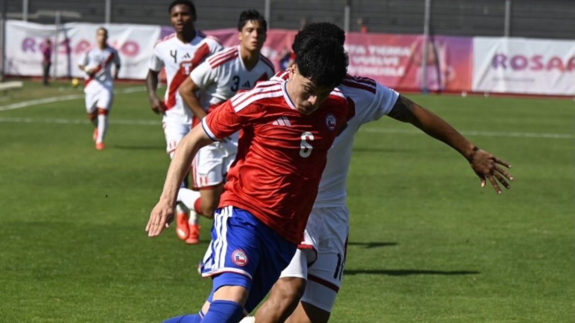 La Roja sub 20 cayó ante Perú y se quedó con las manos vacías en los Juegos Sudamericanos