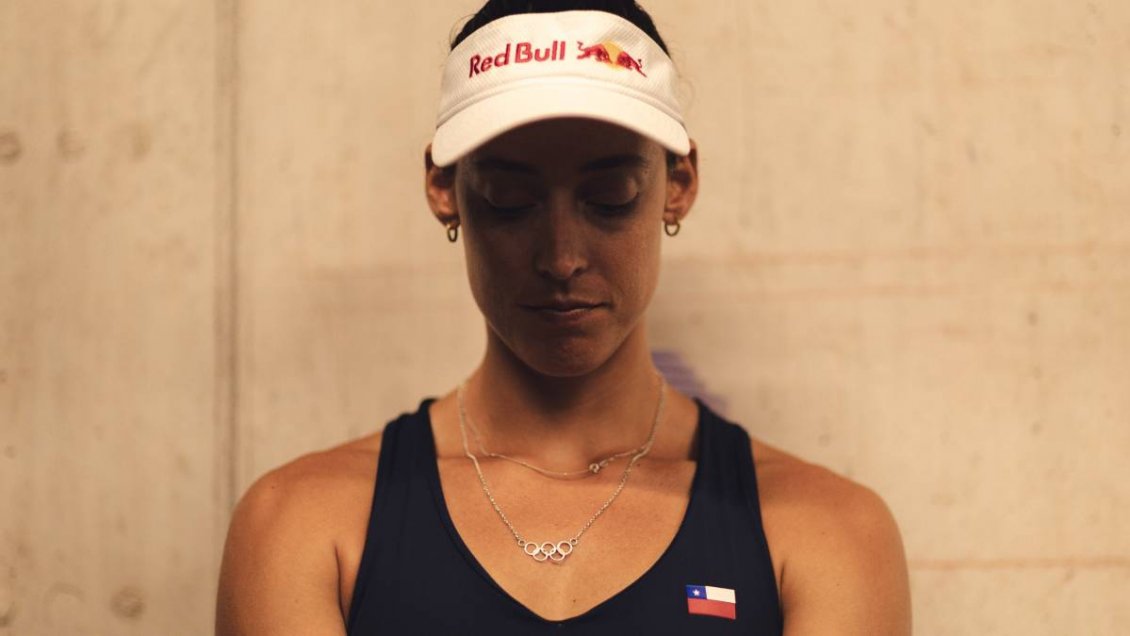 Antonia Abraham tras las medallas en los Sudamericanos: 