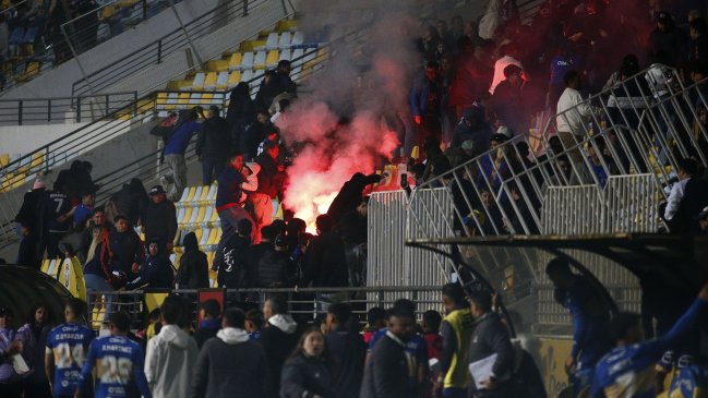 Everton anunció querella y pedirá el triunfo de la llave ante la U tras los incidentes en Sausalito