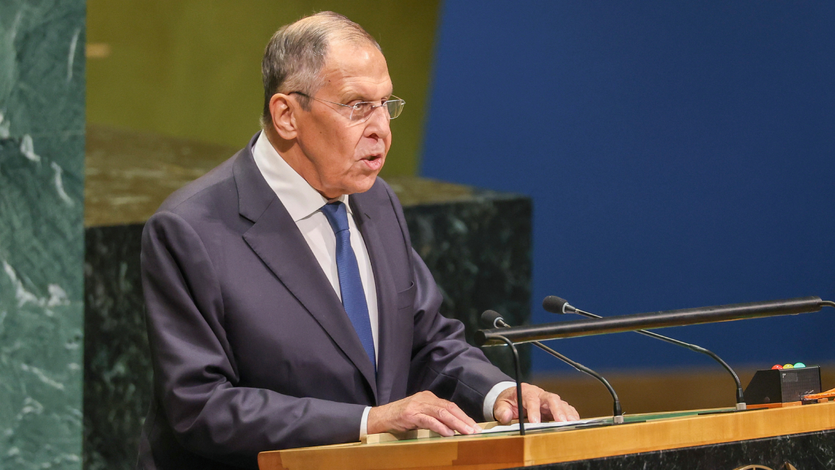 Canciller ruso exigió en la ONU la liberación de Maduro y un Estado para Palestina
