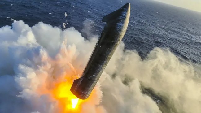 Nuevo megacohete Starship amerizará frente a las costas de Chile, según SpaceX
