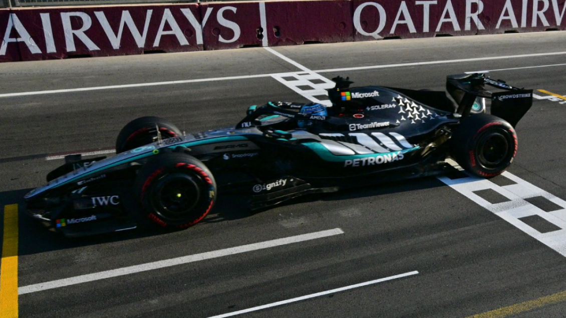 George Russell sumó un nuevo triunfo para Mercedes con el GP de Azerbaiyán
