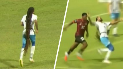   [VIDEO] Antigua y Barbuda sufrió dos expulsiones por tirones a dreadlocks de Aedan Scipio 