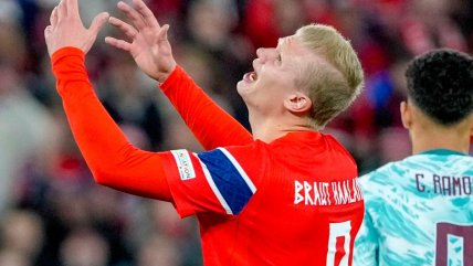   [VIDEO] Erling Haaland le anotó a Portugal por la Nations League 