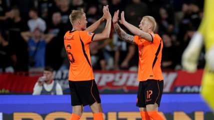   Nations League: Meerdink le dio a Países Bajos su primer triunfo con Xavi tras doblete ante Serbia 