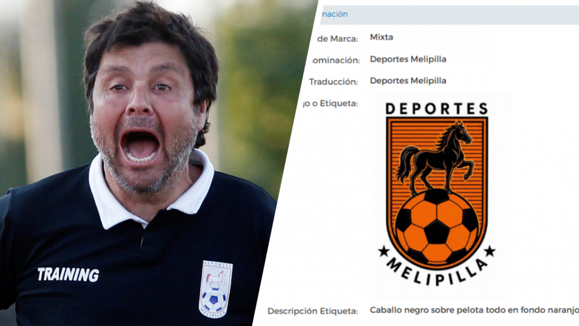 Solo le cambió el color: Empresa de Carlos Encinas pidió registro del escudo de Deportes Melipilla
