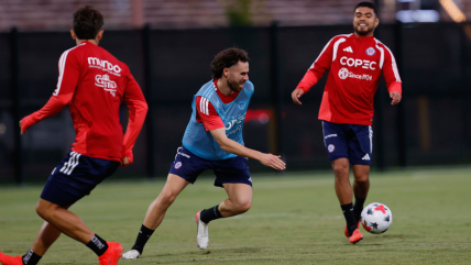   La Roja regresó a St. Louis para preparar su amistoso con Estados Unidos 