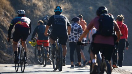 Padrón, indumentaria y multas: claves del nuevo protocolo para ciclistas en el cerro San Cristóbal