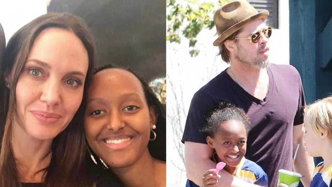 Zahara, tercera hija de Angelina Jolie y Brad Pitt que se quita el apellido paterno