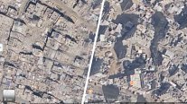 Imágenes nuevas en Google Maps evidencian la devastación provocada por Israel en Gaza