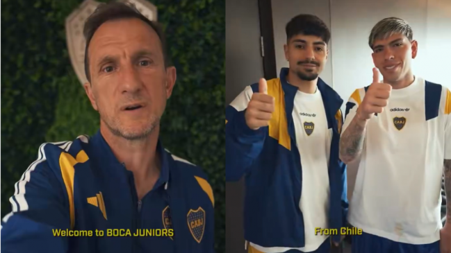 Con Williams Alarcón y Carlos Palacios: Boca presentó su cuenta oficial en inglés