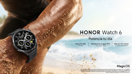   HONOR Watch 6 llega a Chile con hasta 35 días de batería 