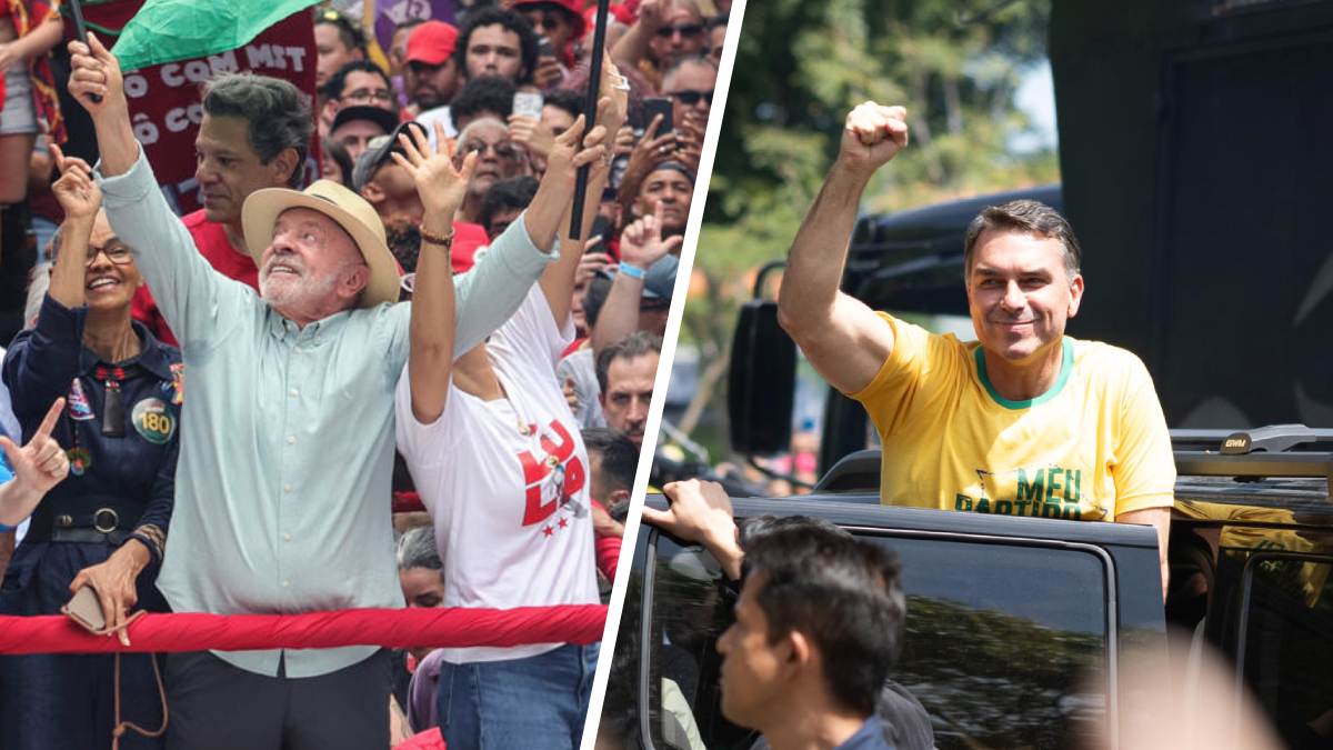 Lula y Bolsonaro cerraron sus campañas en Sao Paulo en la víspera de las elecciones