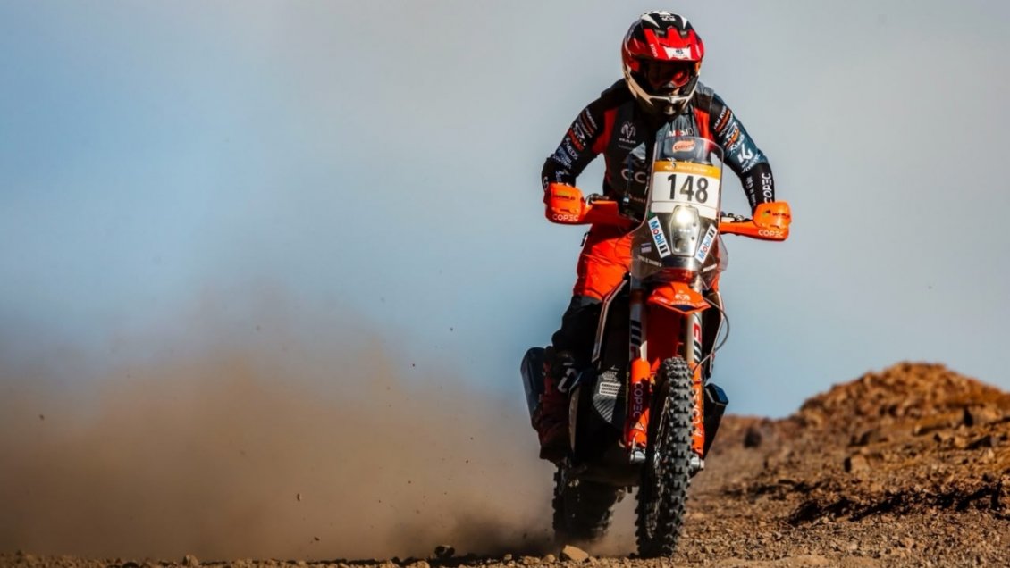 Tomás de Gavardo remató entre los 30 mejores en el Rally de Marruecos