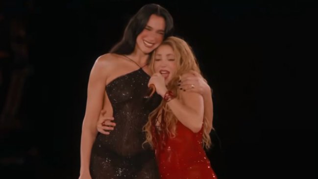 Shakira invitó a Dua Lipa a cantar "Antología" en Madrid