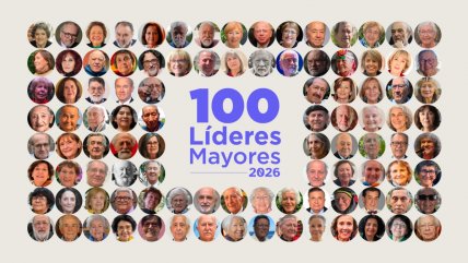 Profesor Rossa, Don Carter, Naná de Masterchef y Michelle Bachelet entre los 100 Líderes Mayores 2026