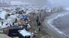 Policía española desalojó asentamiento de inmigrantes en playa de Ceuta