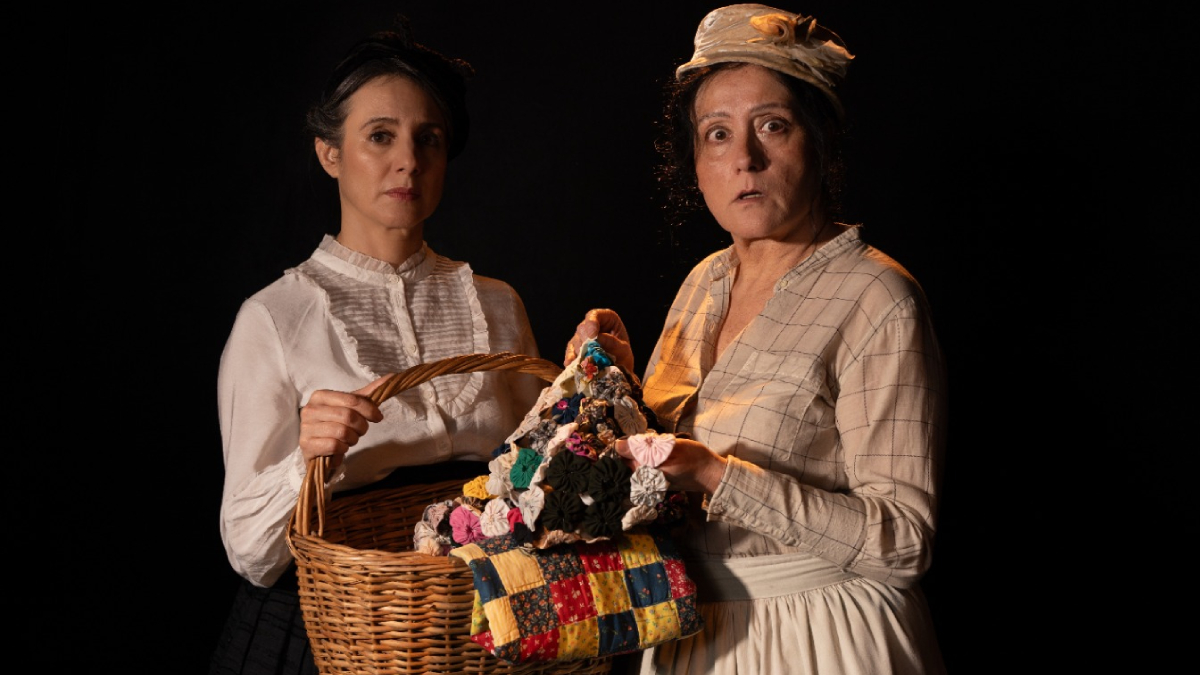 Catalina Saavedra y Blanca Lewin protagonizan la obra policial "Nimiedades"